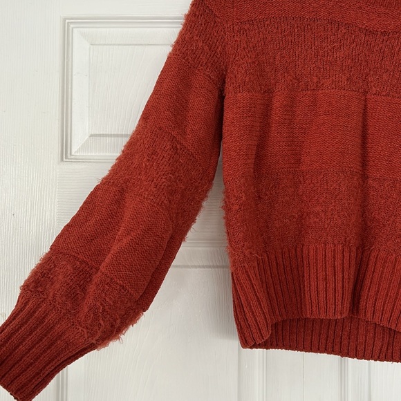 Crop rust sweater - Picture 3 of 3